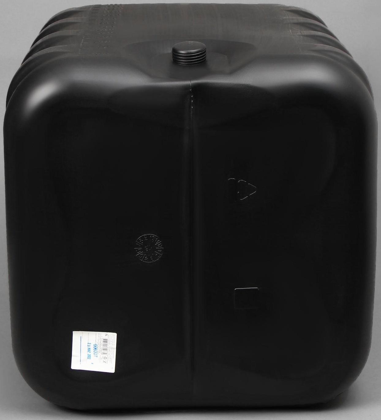 Бак для душа, 150 л, с крышкой, с резьбой под кран, чёрный