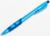 Ручка шариковая, 0.5 мм, стержень синий, с резиновым держателем, корпус МИКС