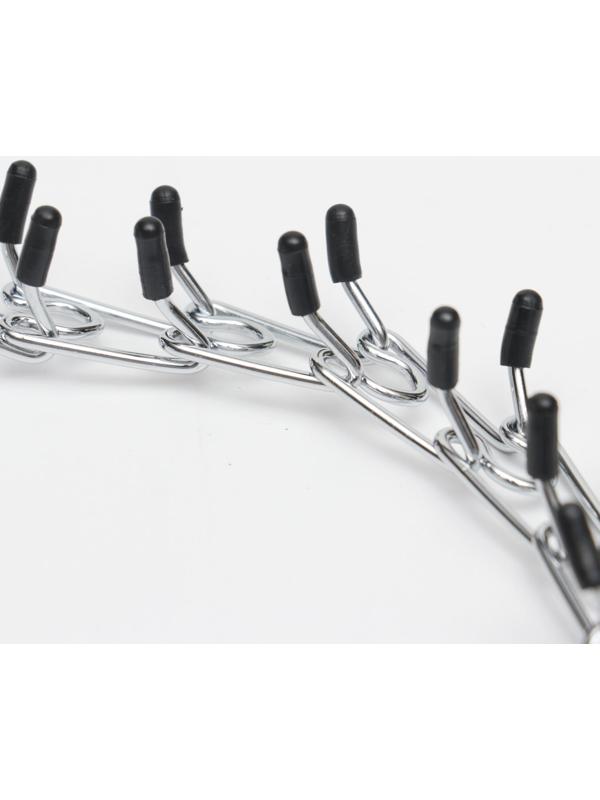 Ошейник-удавка строгий с защитными колпачками, 2,5 мм х 45 см