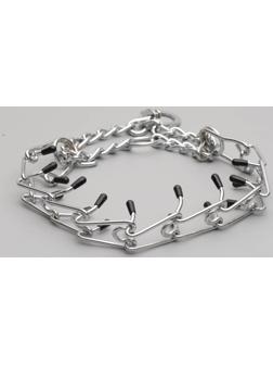 Ошейник-удавка строгий с защитными колпачками, 3,5 мм х 55 см