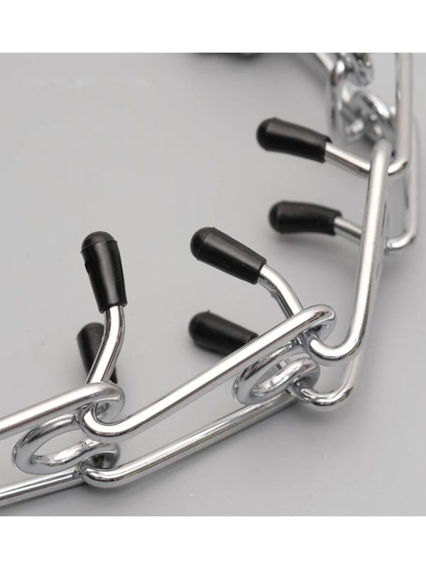 Ошейник-удавка строгий с защитными колпачками, 3,5 мм х 55 см