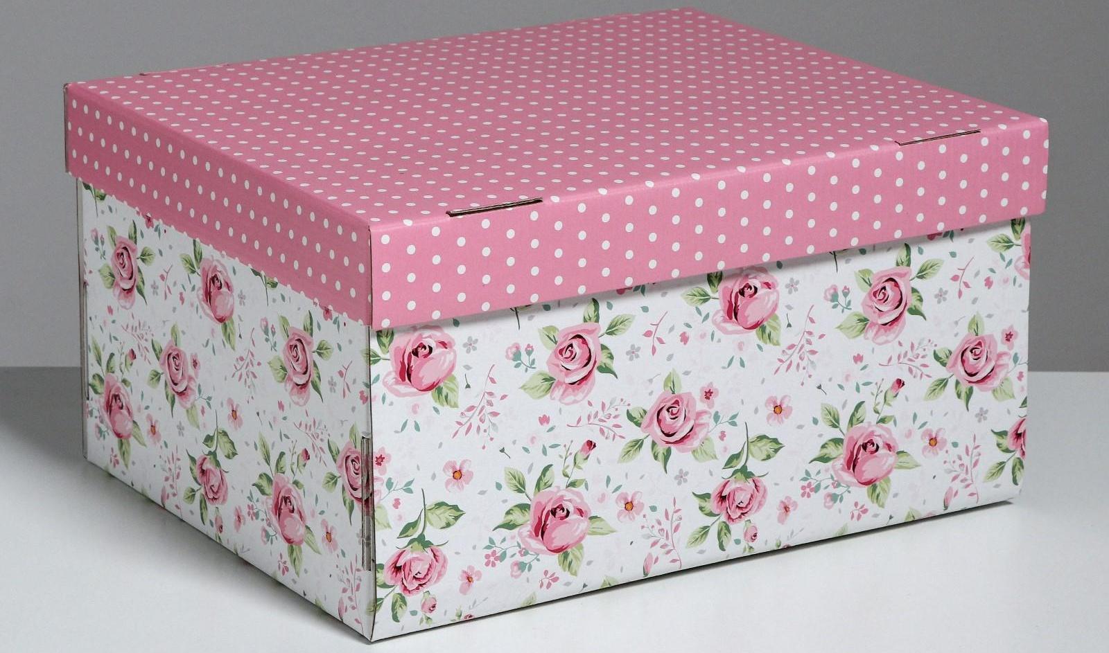 Складная коробка «Воспоминания о чудесном», 31,2 х 25,6 х 16,1 см