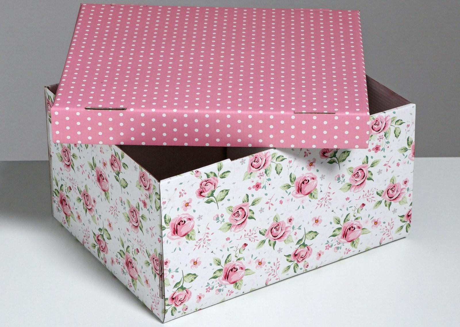 Складная коробка «Воспоминания о чудесном», 31,2 х 25,6 х 16,1 см