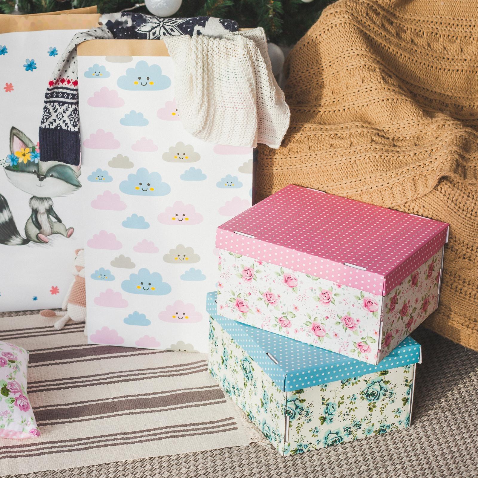 Складная коробка «Воспоминания о чудесном», 31,2 х 25,6 х 16,1 см