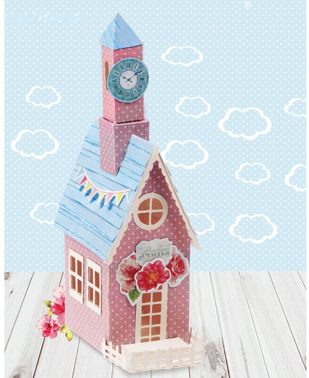 Домик «Замок принцессы», набор для создания, 29.5 × 30 см