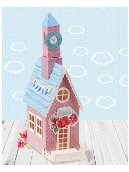 Домик «Замок принцессы», набор для создания, 29.5 × 30 см