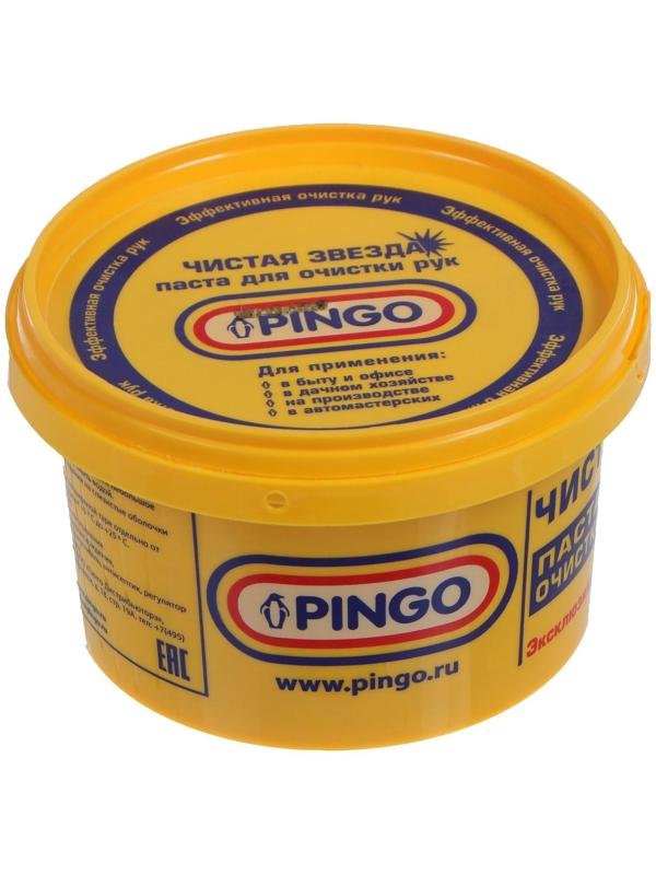 Паста для очистки рук PINGO с антисептическими свойствами, банка, 650 мл