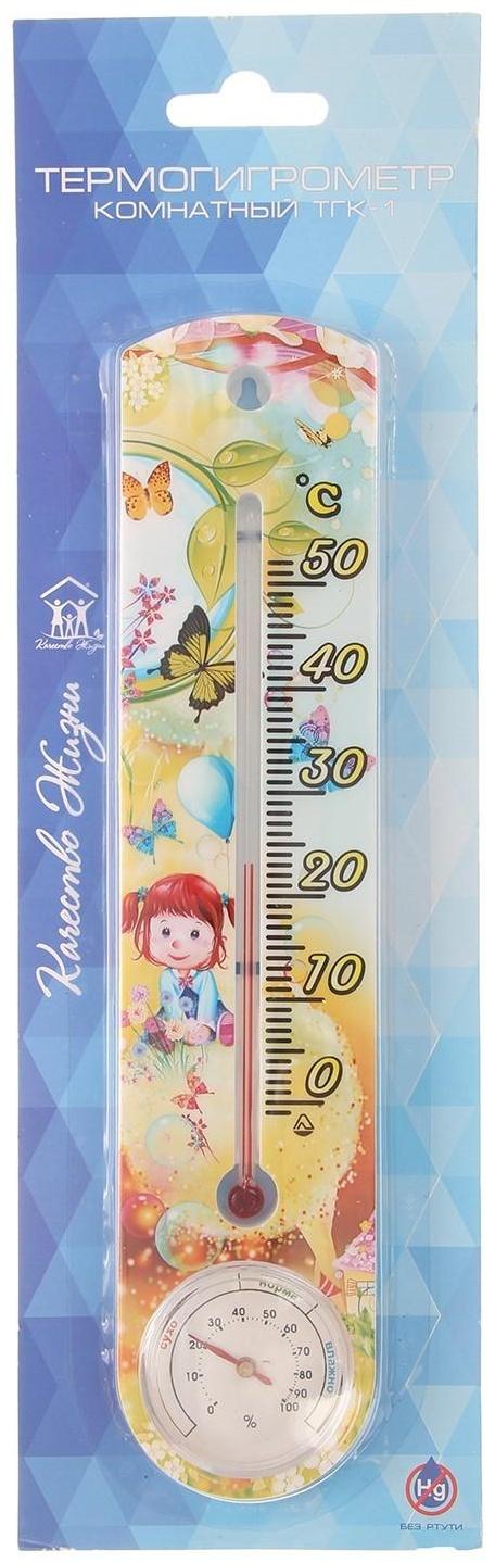Комнатный термогигрометр «Качество жизни», МИКС