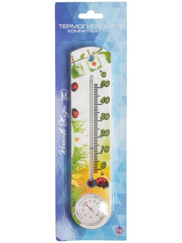 Комнатный термогигрометр «Качество жизни», МИКС
