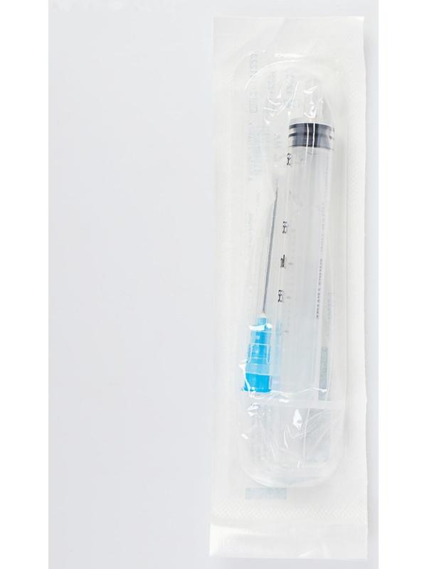 Шприц 3-компонентный одноразовый стерильный, 2 мл. с иглой 23G(0,6х32)