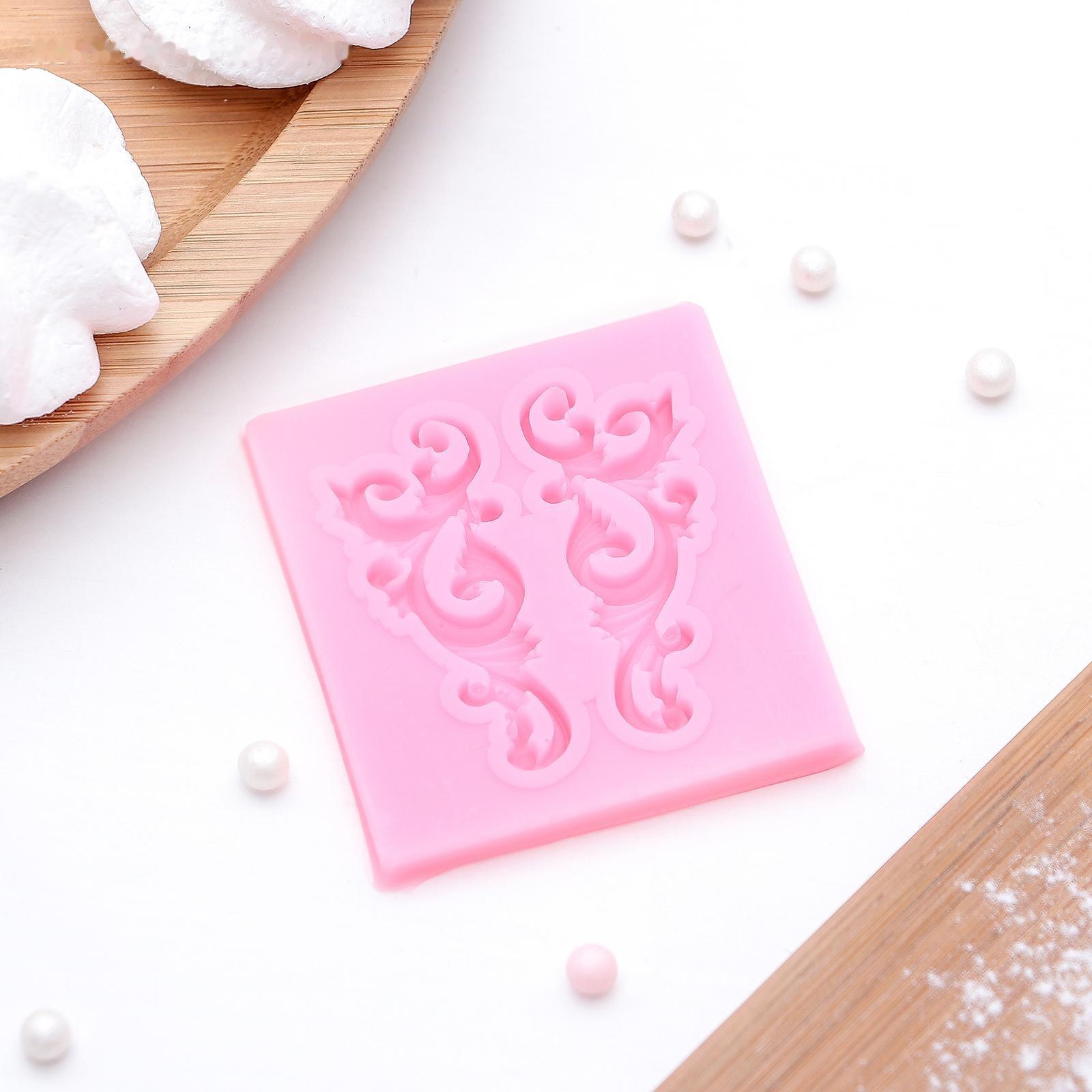 Молд «Лепнина», 5,2×6 см, цвет МИКС