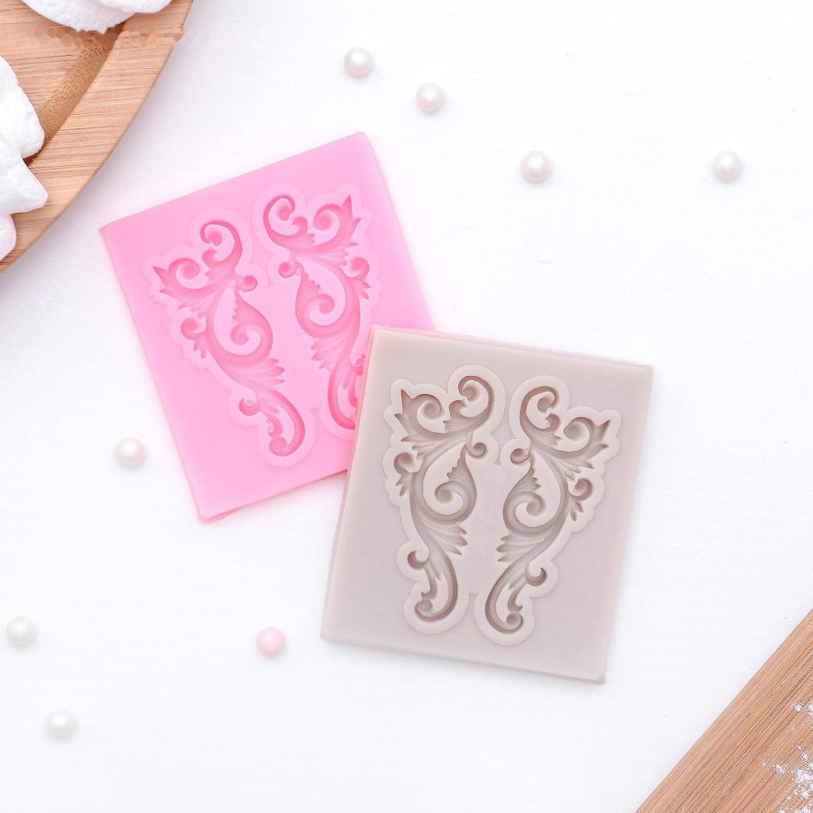 Молд «Лепнина», 5,2×6 см, цвет МИКС