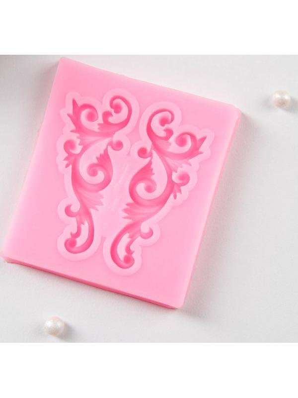 Молд «Лепнина», 5,2×6 см, цвет МИКС