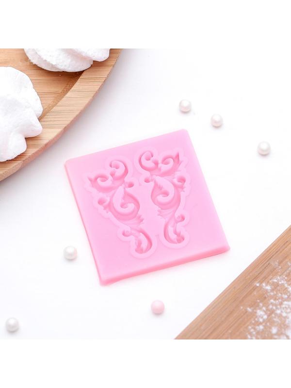 Молд «Лепнина», 5,2×6 см, цвет МИКС