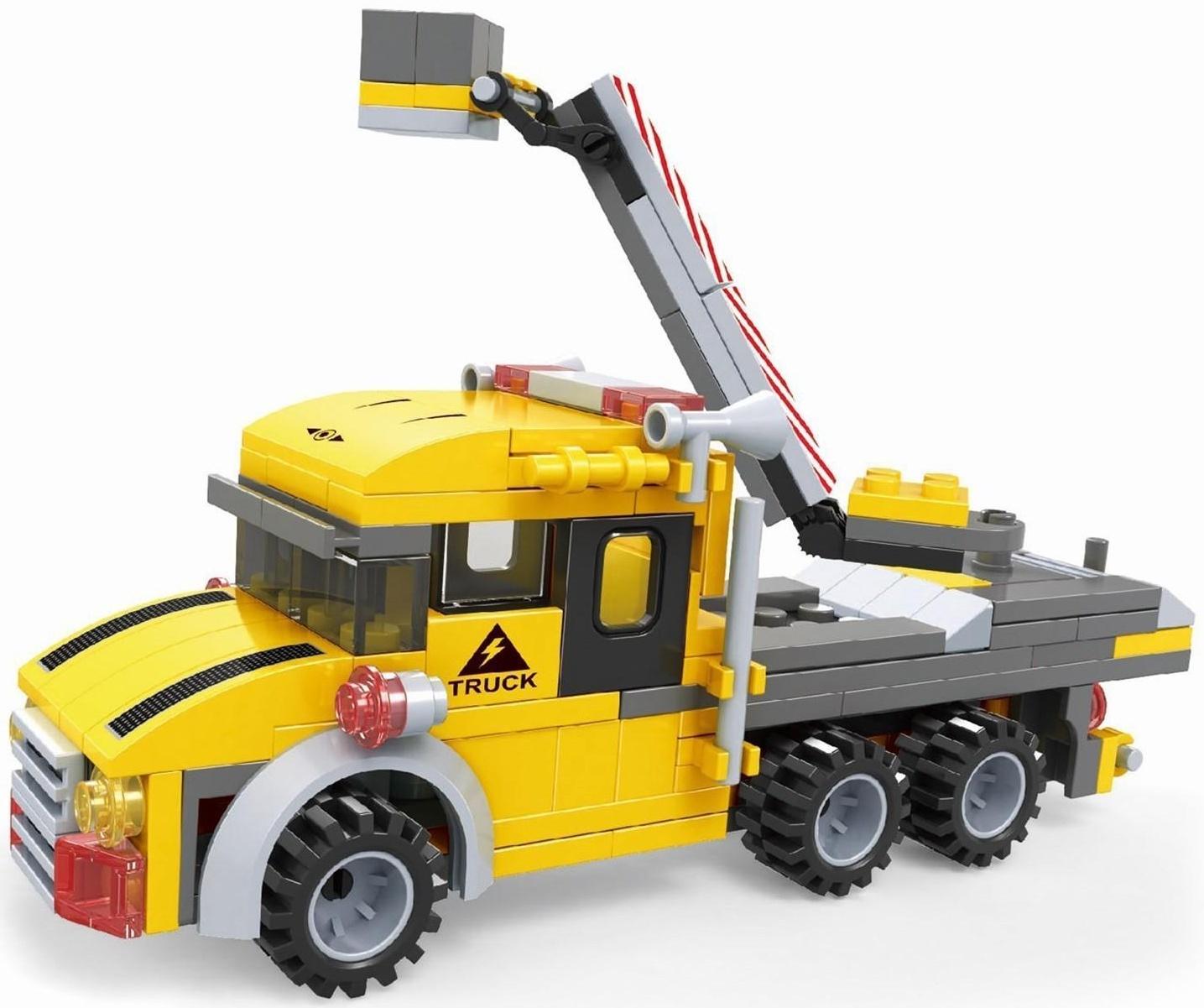 Конструктор «Городские строители», 3 варианта сборки, 264 детали