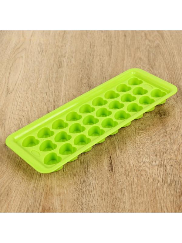 Форма для льда и шоколада «Сердечки», 26 ячеек, цвета МИКС