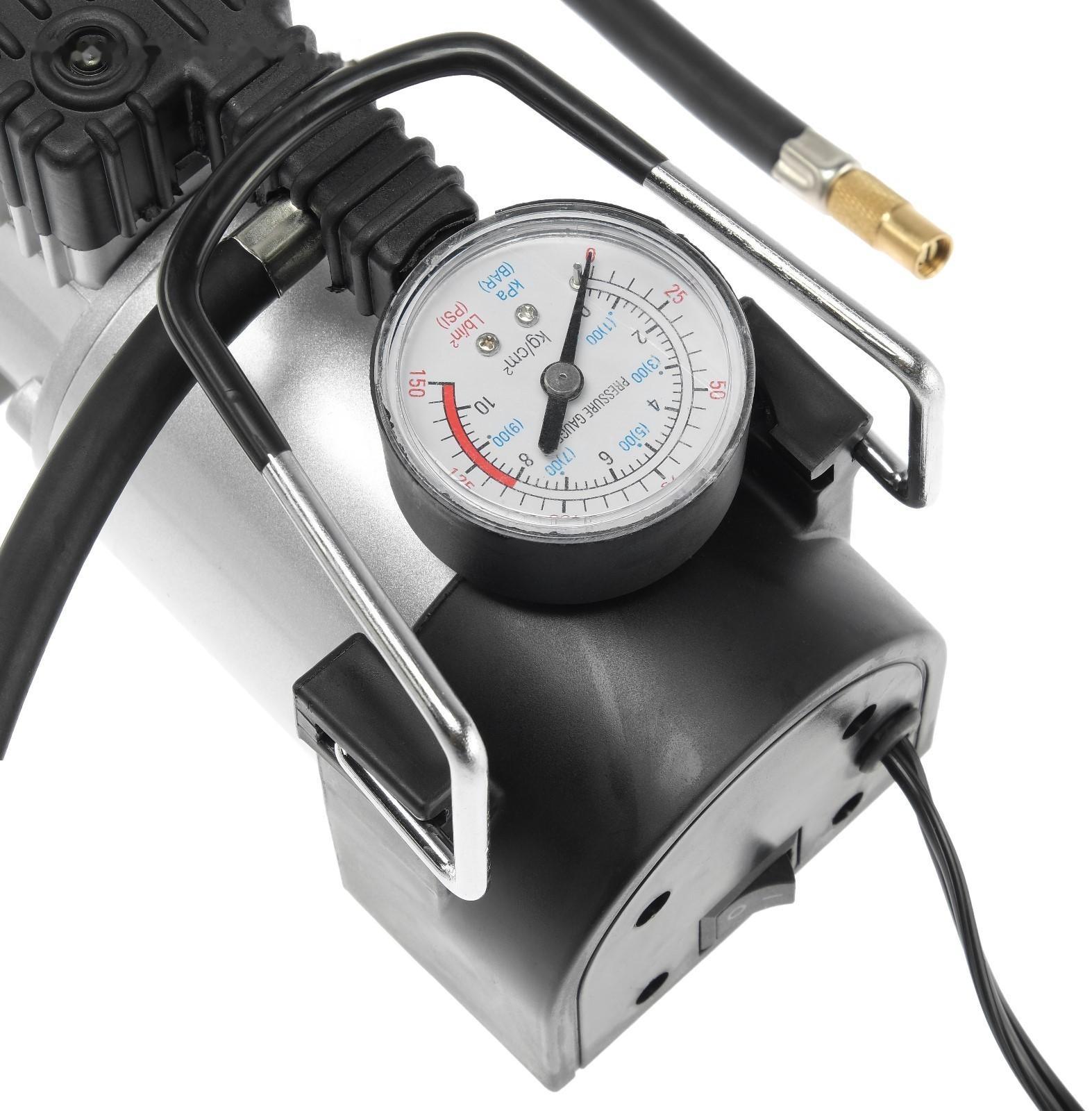 Компрессор автомобильный Nova Bright АК-35, 10 А, 30 л/мин, 150 PSI, 12В, металлический корпус, в сумке