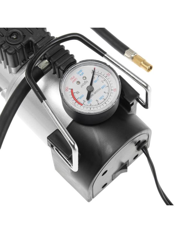 Компрессор автомобильный Nova Bright АК-35, 10 А, 30 л/мин, 150 PSI, 12В, металлический корпус, в сумке