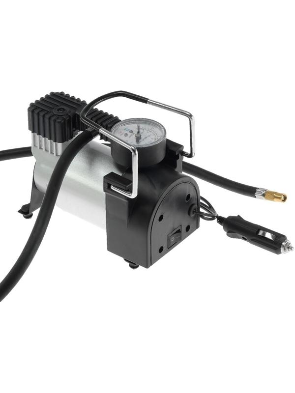 Компрессор автомобильный Nova Bright АК-35, 10 А, 30 л/мин, 150 PSI, 12В, металлический корпус, в сумке