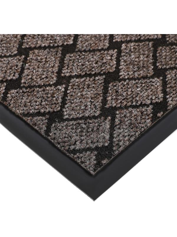 Коврик придверный влаговпитывающий «Крафт», 50×80 см, цвет коричневый