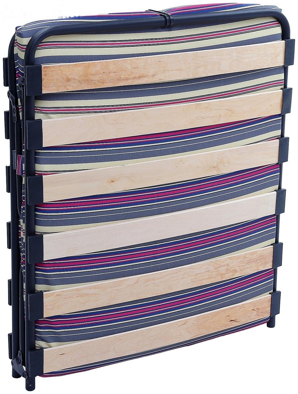 Раскладушка «Верона», 194 × 80 × 39 см, максимальная нагрузка 180 кг