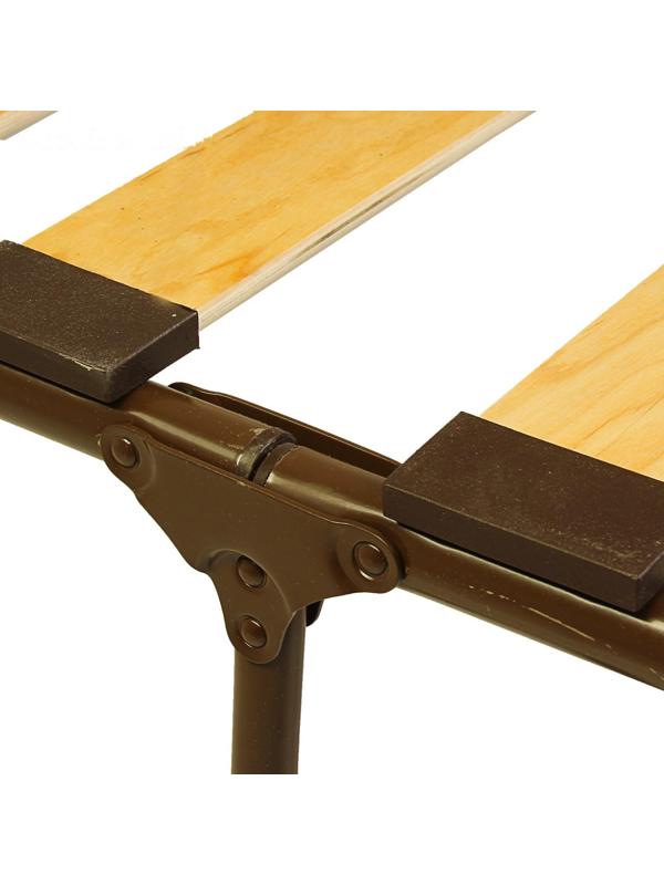 Раскладушка «Верона», 194 × 80 × 39 см, максимальная нагрузка 180 кг