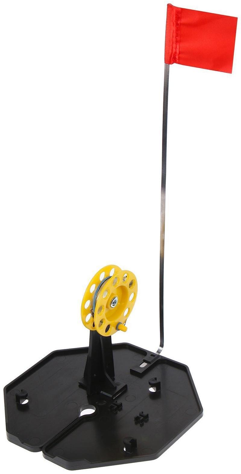 Жерлица зимняя оснащённая «Тонар», d=185 мм, катушка d=60 мм ЖЗО-04