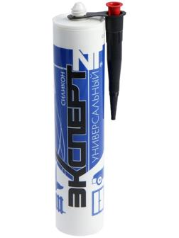 Герметик «ЭКСПЕРТ», силиконовый, универсальный, прозрачный, 280 мл