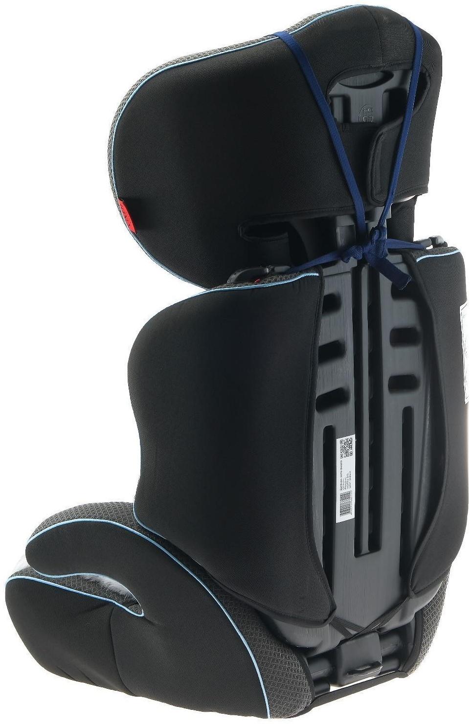 Накидка «АВТОНЯША» для детского автокресла, Кошечка, светло-серая