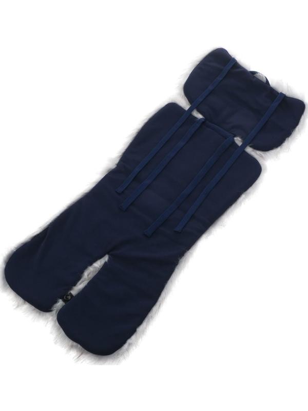 Накидка «АВТОНЯША» для детского автокресла, Кошечка, светло-серая