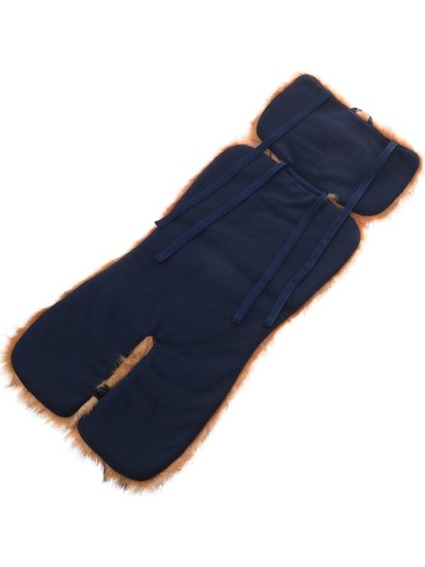 Накидка «АВТОНЯША» для детского автокресла, Лисичка, рыжая