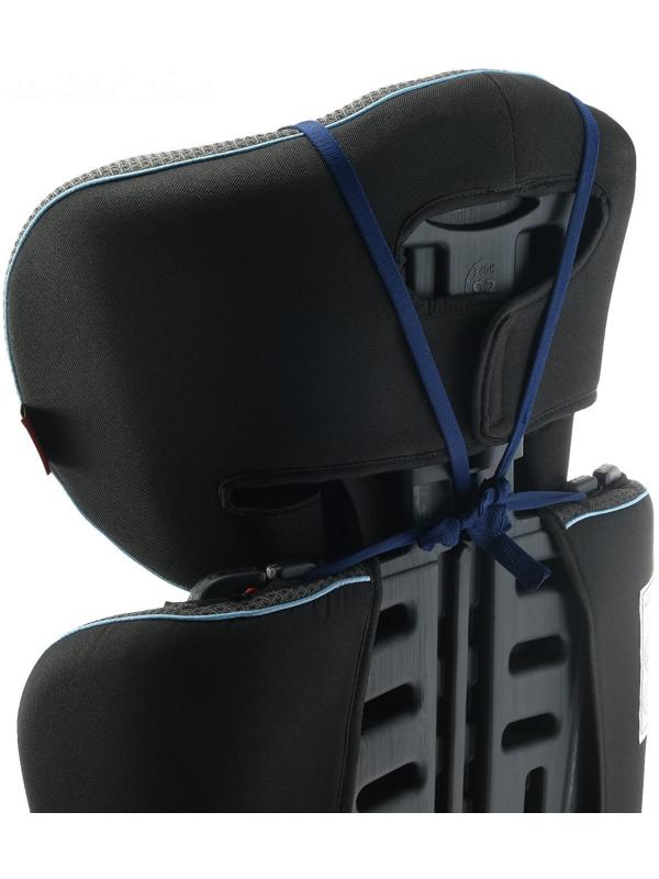 Накидка «АВТОНЯША» для детского автокресла, Мишка, тёмно-серая