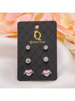 Пусеты 3 пары 