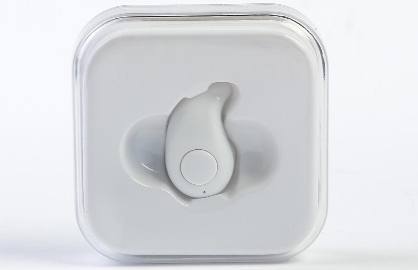 Наушник беспроводной LuazON RX-3, микрофон, АКБ 50 мАч, белые