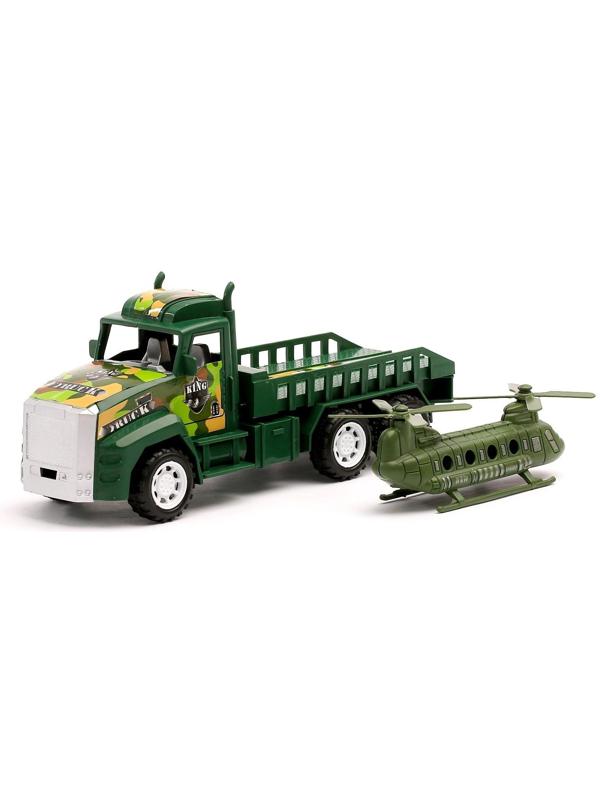 Грузовик инерционный «Перевозчик», с техникой