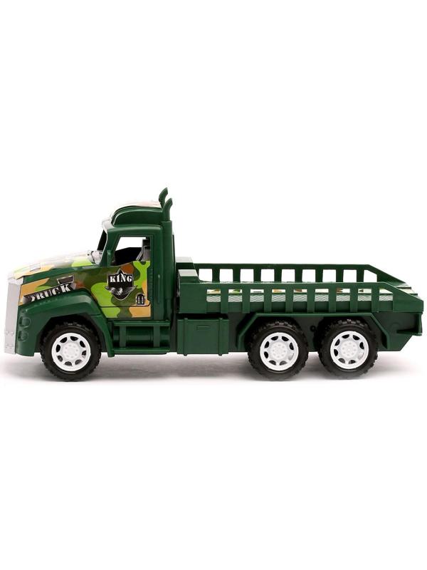 Грузовик инерционный «Перевозчик», с техникой