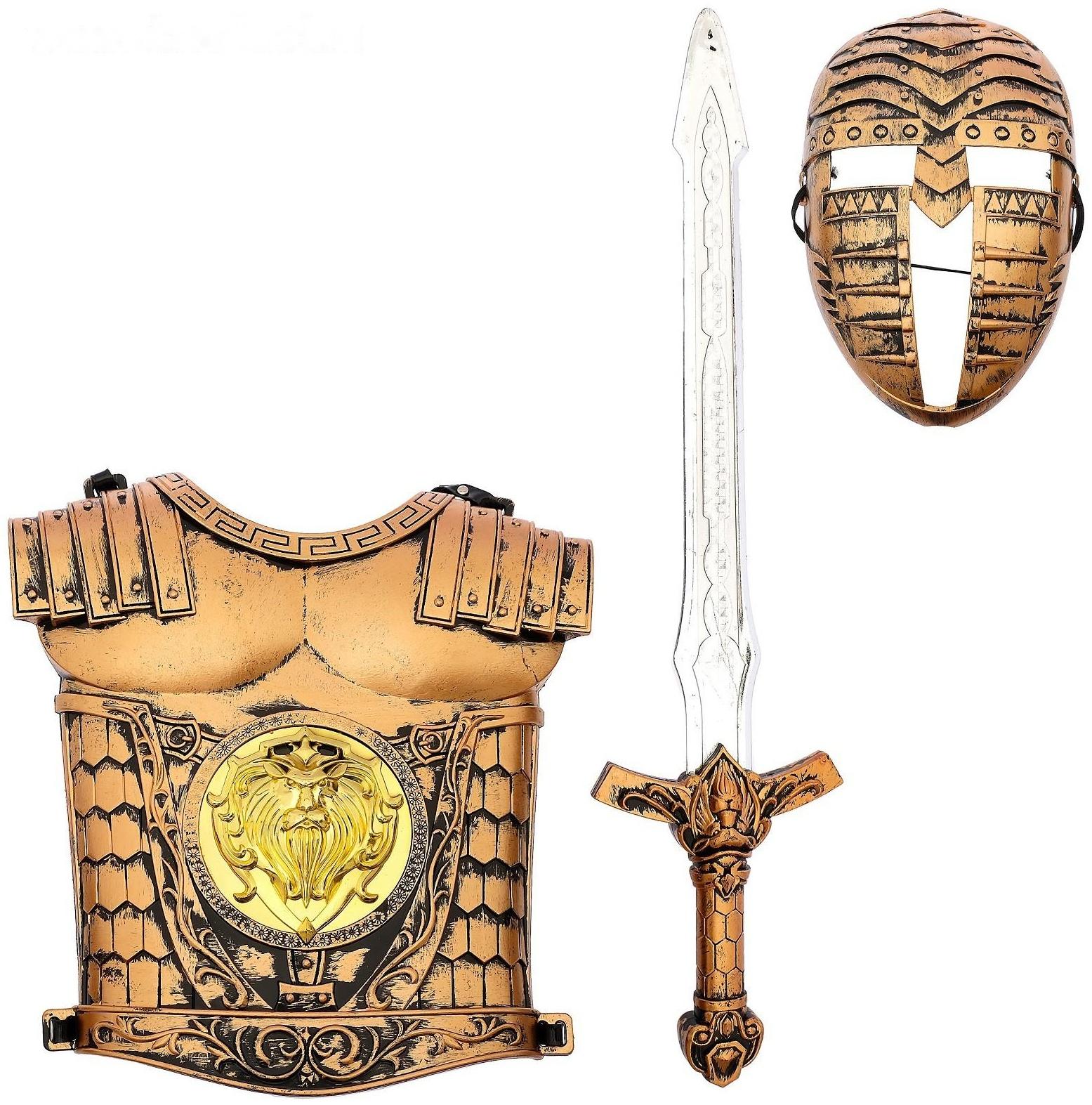 Набор рыцаря «Храбрый воин», 3 предмета