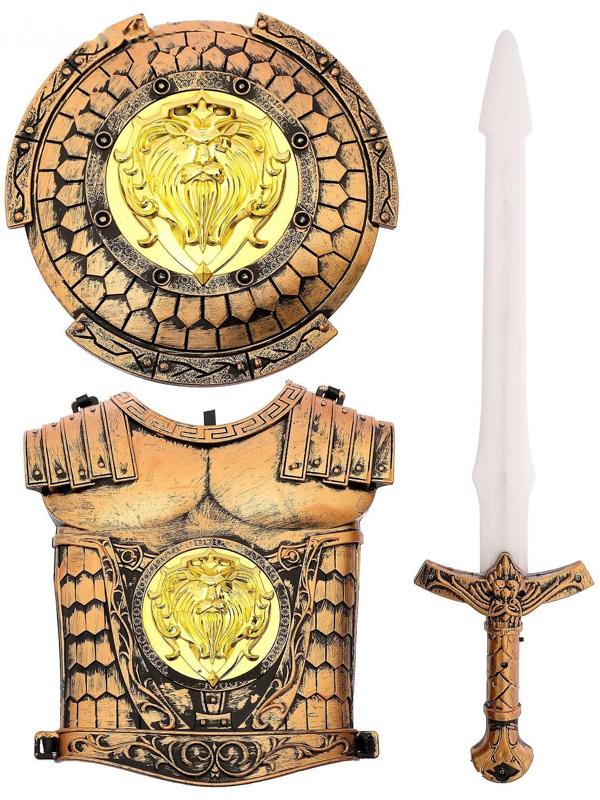 Набор рыцаря «Храбрый воин», 3 предмета