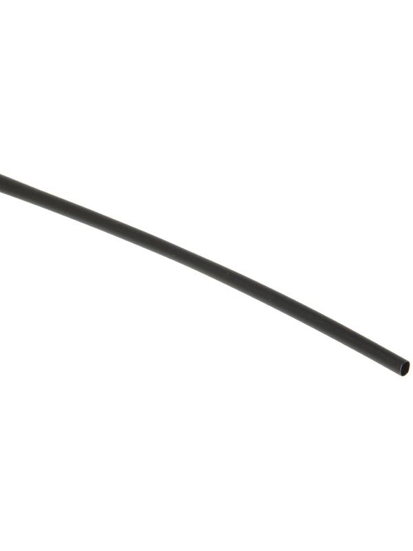 Термоусадочная трубка REXANT, 3/1.5 мм, 1 м, черная