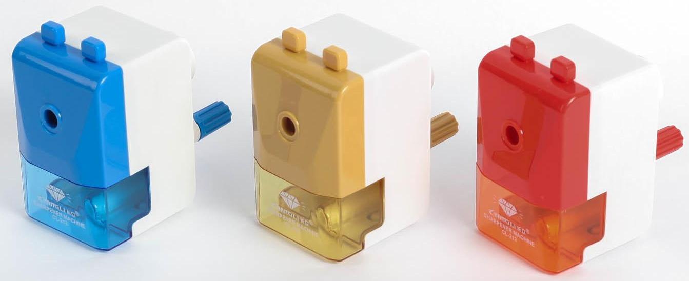 Точилка механическая с контейнером 