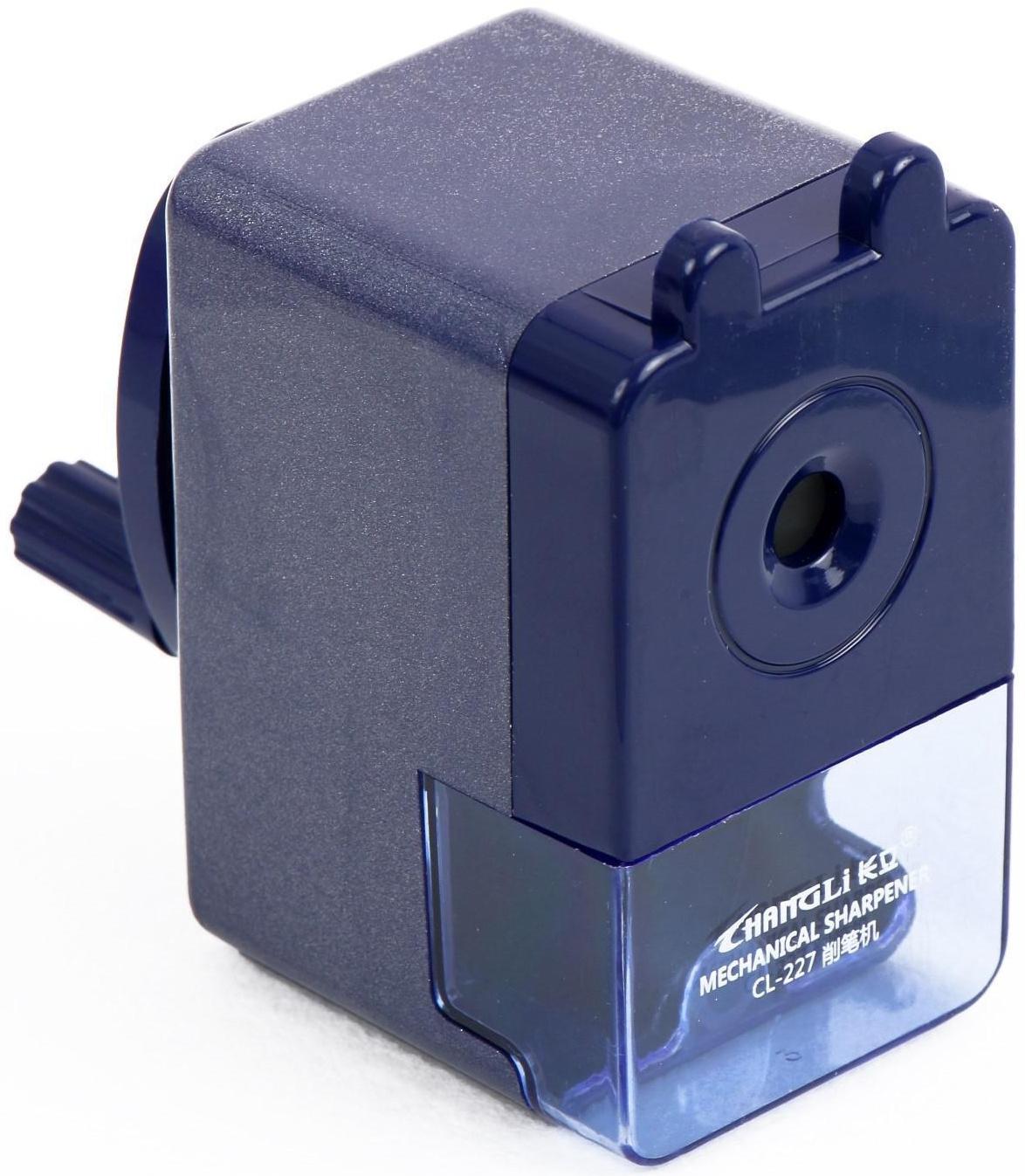 Точилка механическая с контейнером 