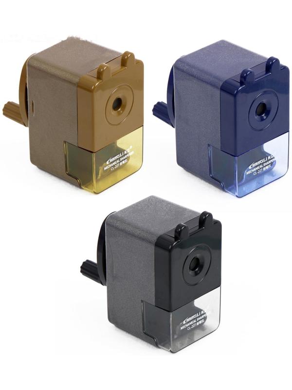 Точилка механическая с контейнером 