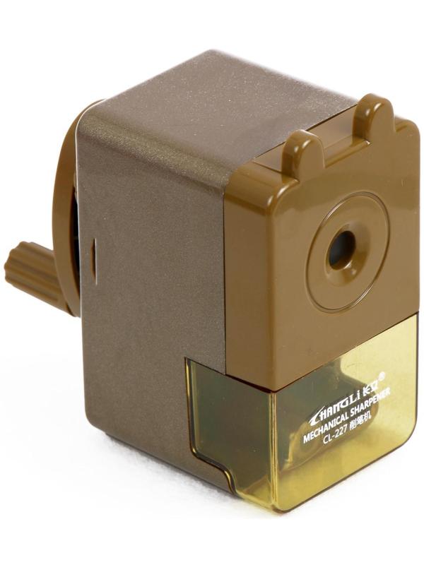 Точилка механическая с контейнером 