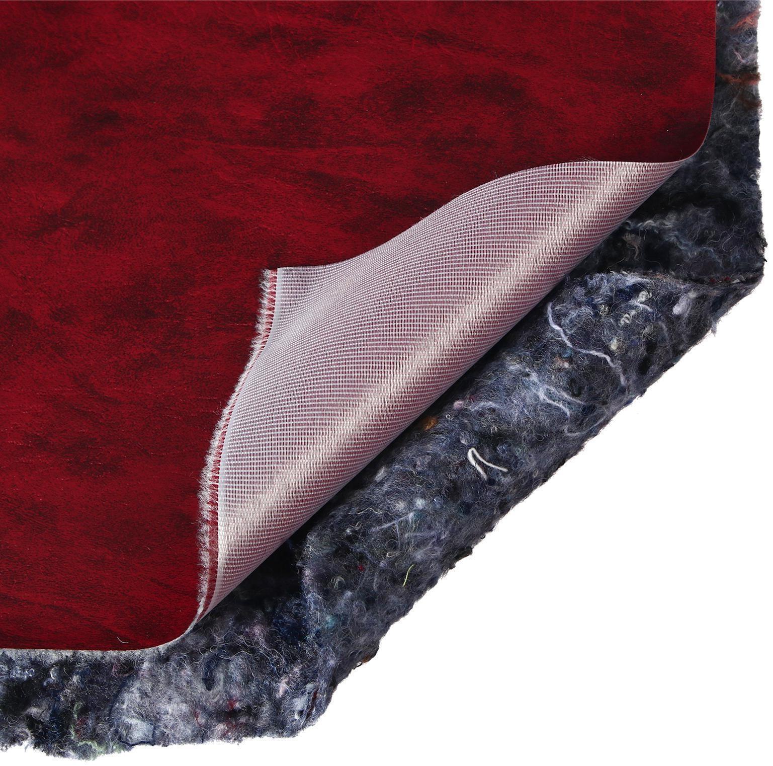 Комплект для обивки дверей 110 × 205 см: иск.кожа, ватин 5 мм, гвозди, струна, бордовый, «Ватин»