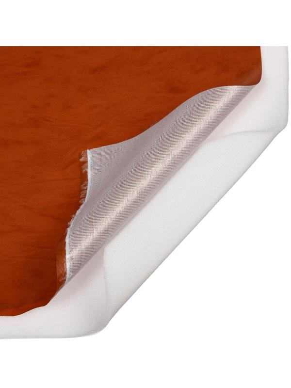 Комплект для обивки дверей 110 × 205 см: иск.кожа, поролон 3 мм, гвозди, коричневый, «Эконом»