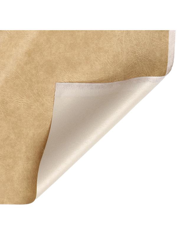 Комплект для обивки дверей 110 × 205 см: иск.кожа, поролон 5 мм, гвозди, струна, светло-бежевый, «Рулон»