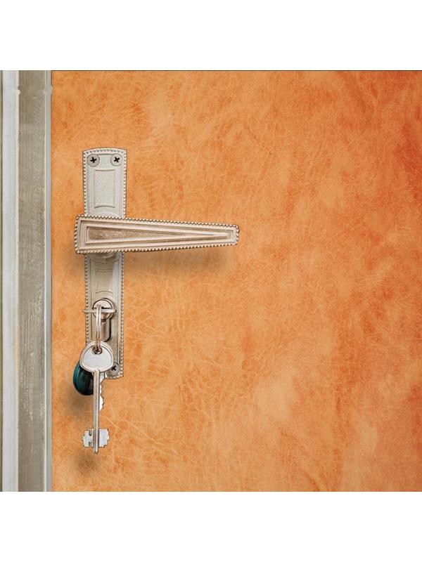 Комплект для обивки дверей, 1,1 × 2 м: иск.кожа, ватин 5 мм, гвозди, струна, бежевый, «Ватин», МИКС