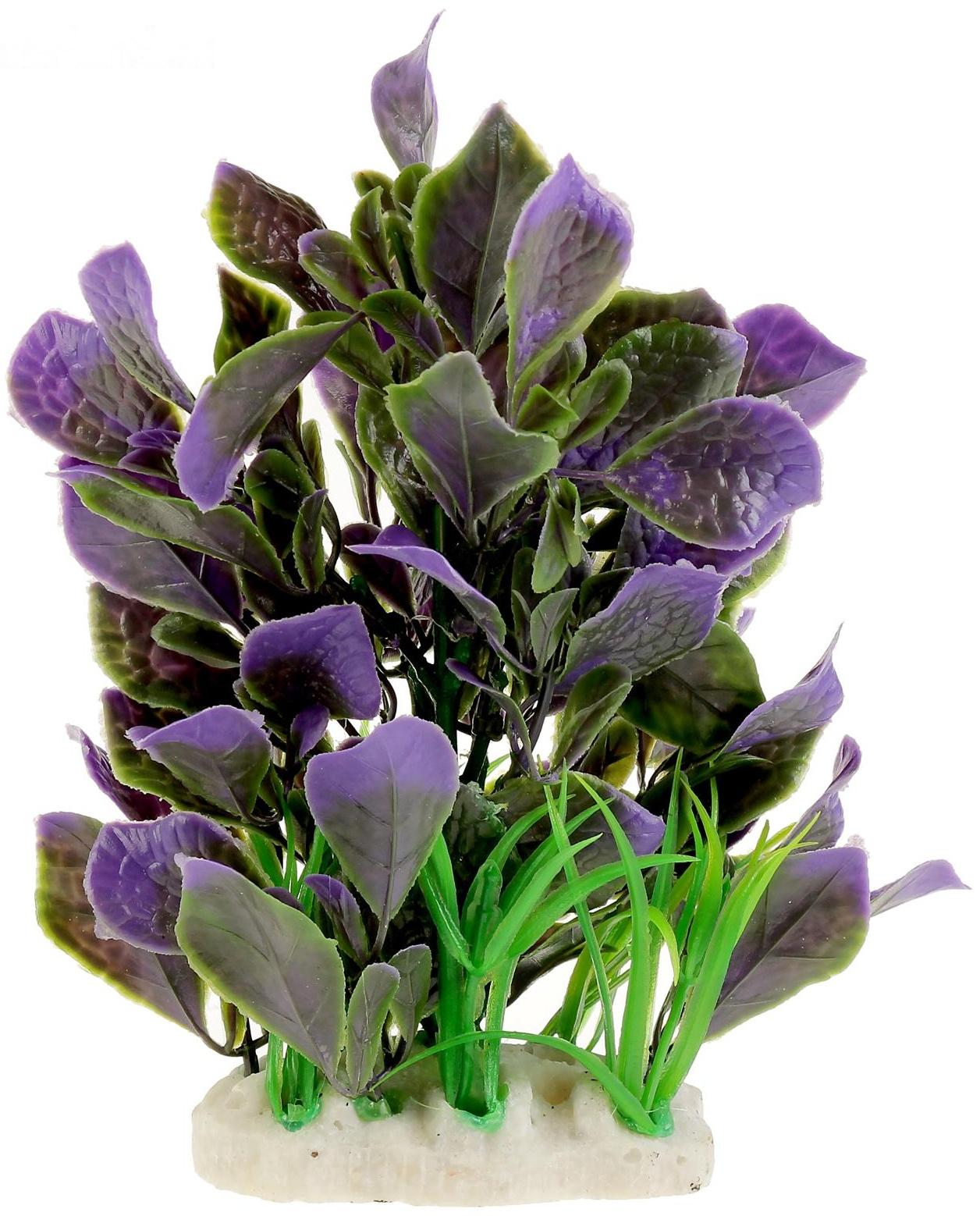 Растение искусственное аквариумное, 14 х 12 х 17 см