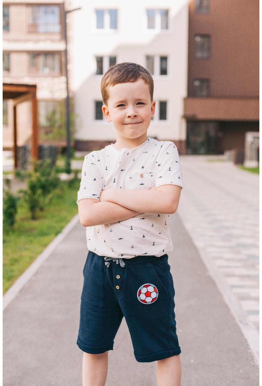 Термоаппликация «Футбольный мячик», d = 6,5 см, цвет красный/белый