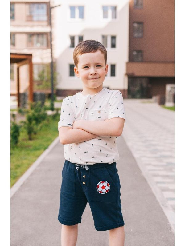 Термоаппликация «Футбольный мячик», d = 6,5 см, цвет красный/белый